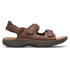 St Johnsbury Brown Walking Sandal 6E Width in Brown