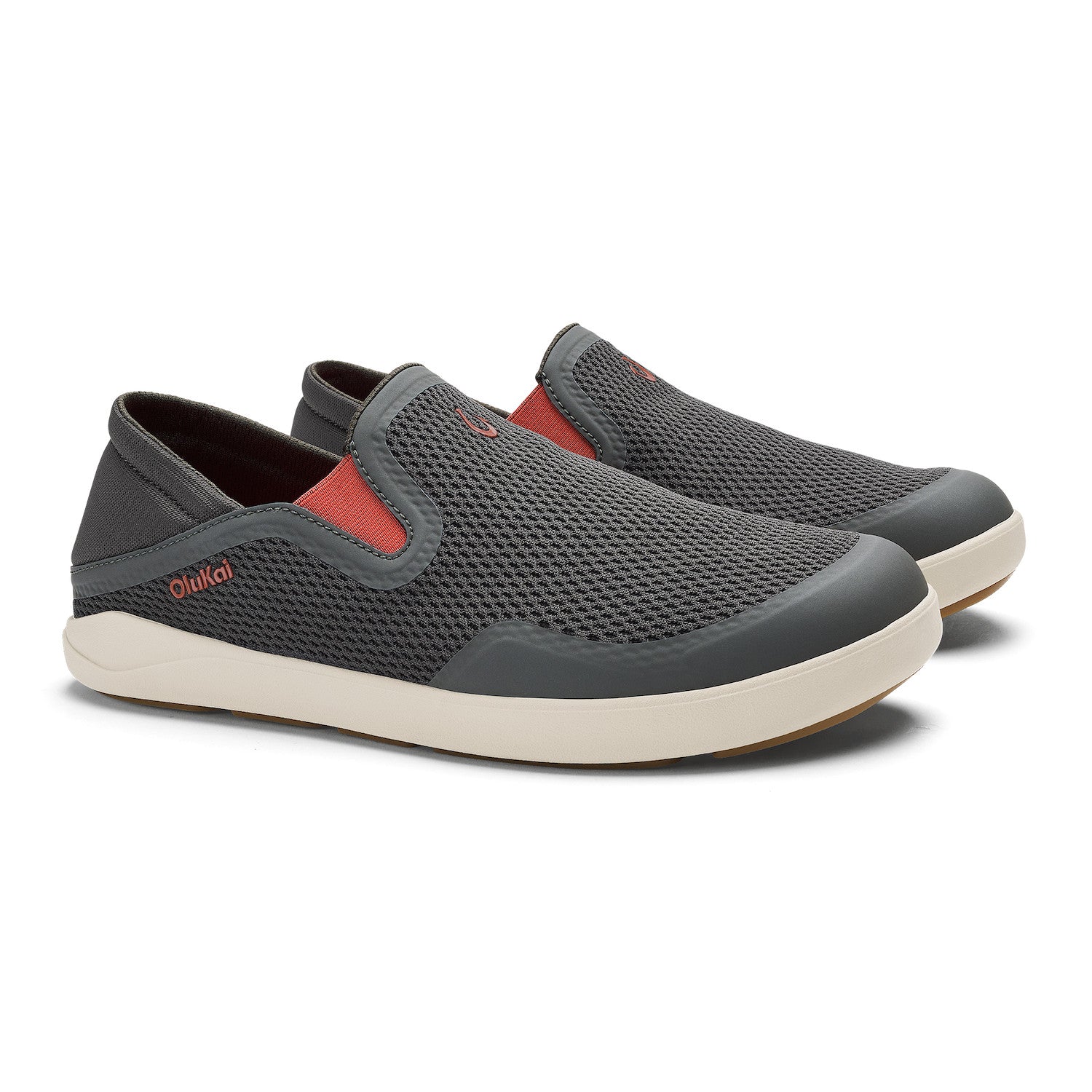 Moku Slip-On Men's Shoe in Isand Salt with Koi