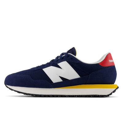 Men's Classic 237 NB Navy with White and Team Red and Varsity Gold CLOSEOUTS