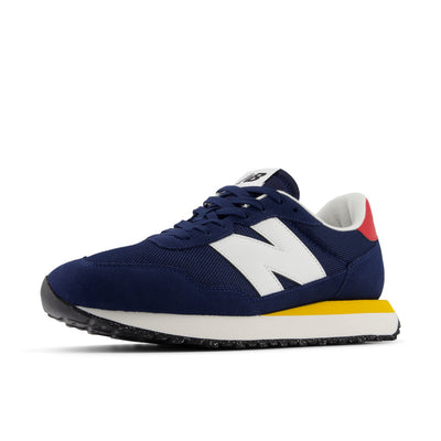 Men's Classic 237 NB Navy with White and Team Red and Varsity Gold CLOSEOUTS
