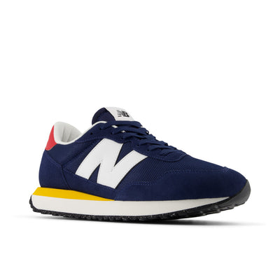 Men's Classic 237 NB Navy with White and Team Red and Varsity Gold CLOSEOUTS