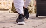 Men's OOMG Sport Lace Slip-On in White/Black