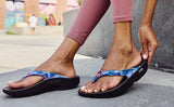 Women's OOlala Luxe Toe Post Sandal in Canyon Sunlight