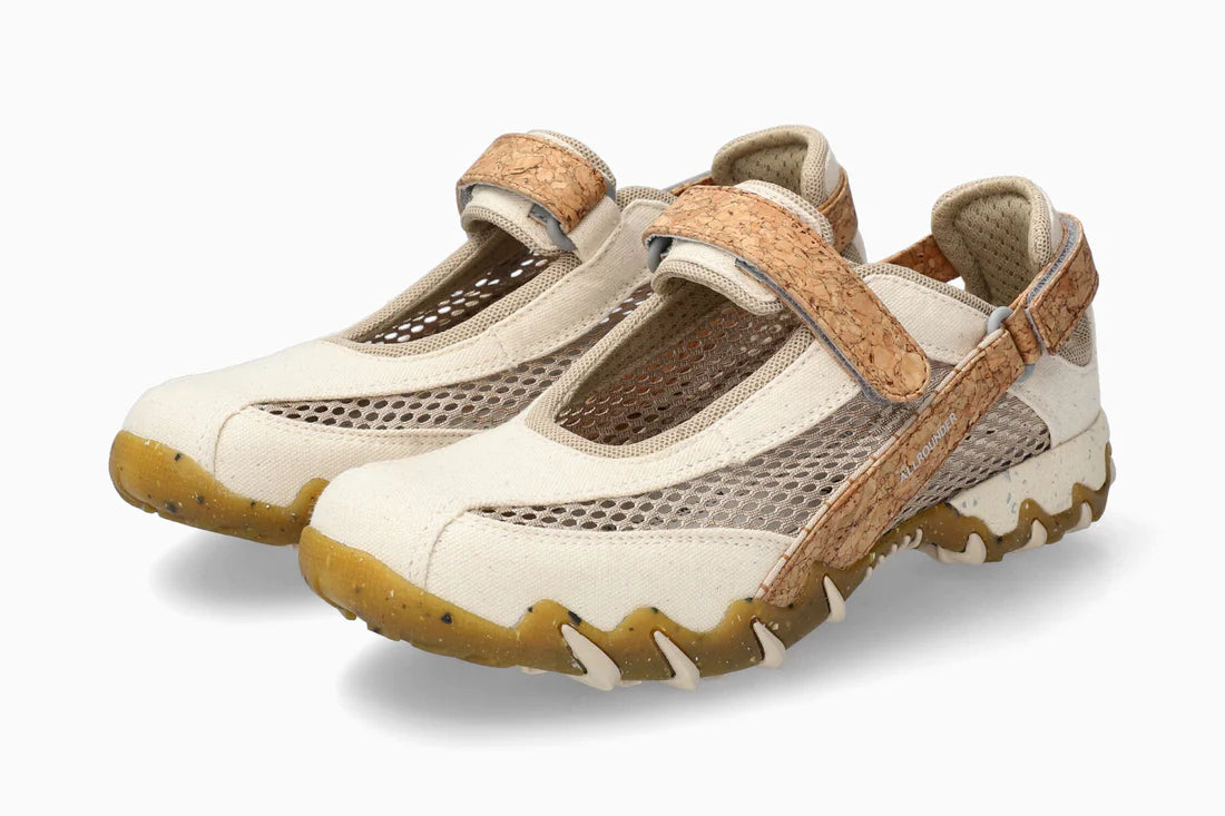 Niro Rugged Mary Jane in Off-White Lamb