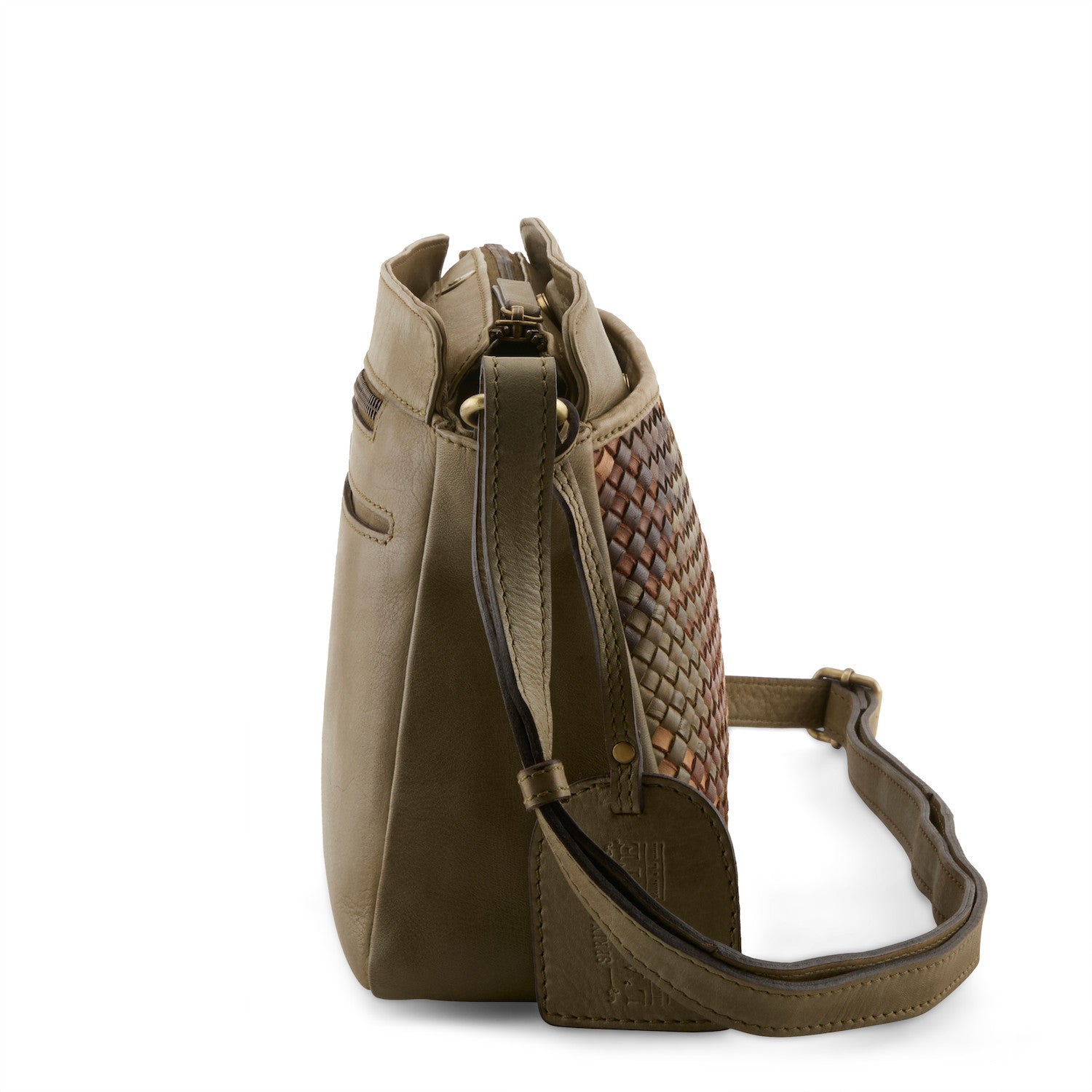 HB Masally Shoulder Bag in Olive Multi
