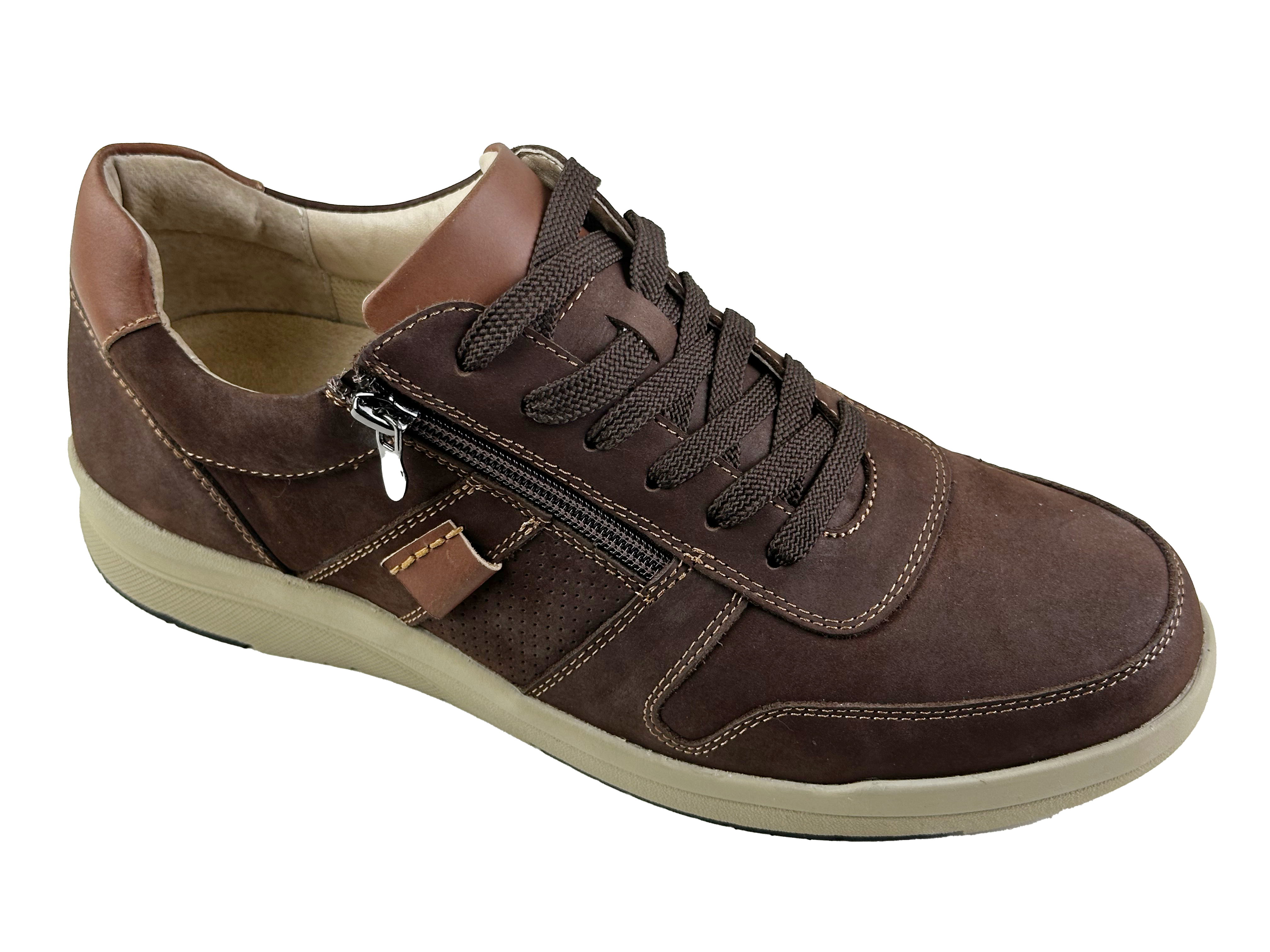 Men's Lois Lace-Up Oxford in Chocolate