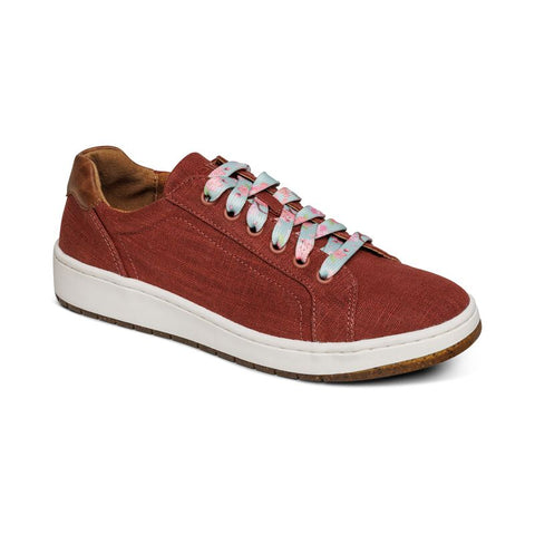 Renee Lace Up Sneaker in Rose CLOSEOUTS