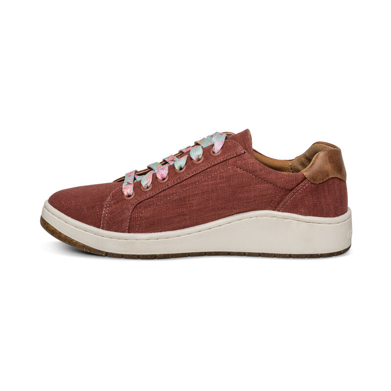 Renee Lace Up Sneaker in Rose CLOSEOUTS