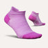 Plantar Faciitis Relief Cushion No Show Tab Sock in Vivid Violet