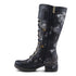 Kisha-Boss Stylish Leather Boot in Black Multi