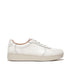 Rally Leather Panel Sneaker in Urban White