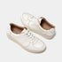 Rally Leather Panel Sneaker in Urban White