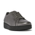 Rally Lace-Up Leather Sneaker in Pewter