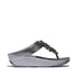 Rumba Iridescent Beaded Toe Post in Silvereen