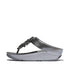 Rumba Iridescent Beaded Toe Post in Silvereen