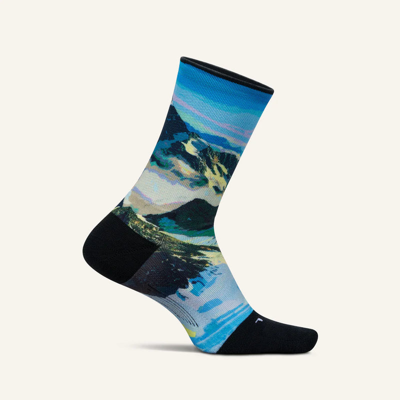 Elite Light Cushion Mini Crew Sock in Rocky