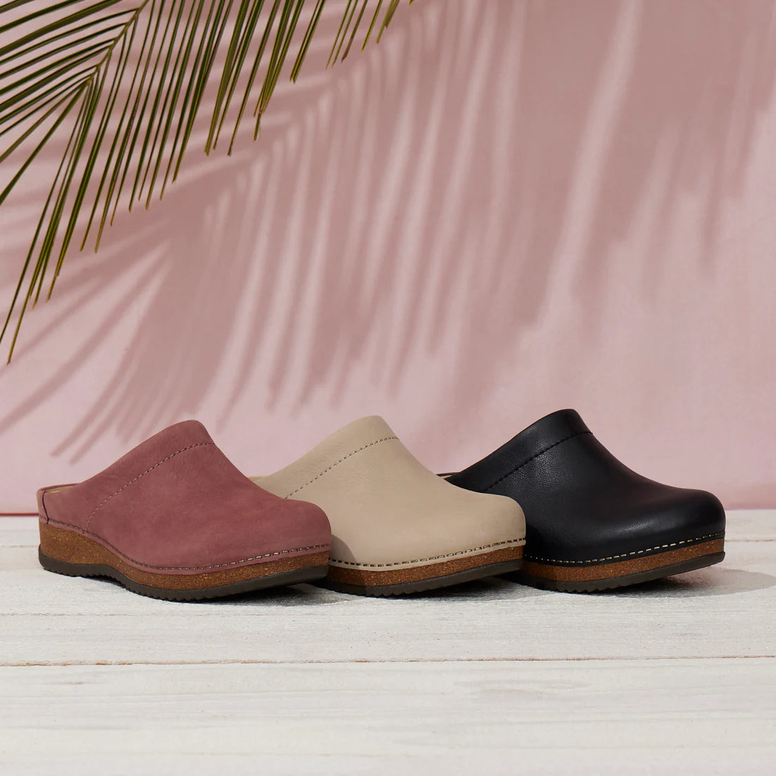 Mariella Mule Clog in Linen