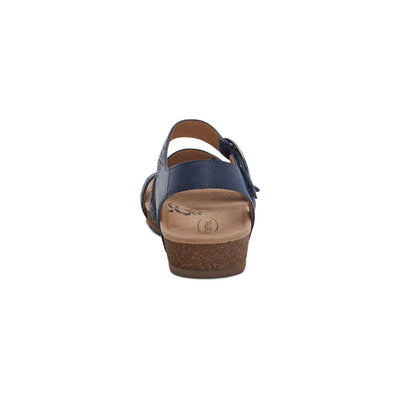 Lilly Multi-AdjustaStrap Sandal in Navy Cutout