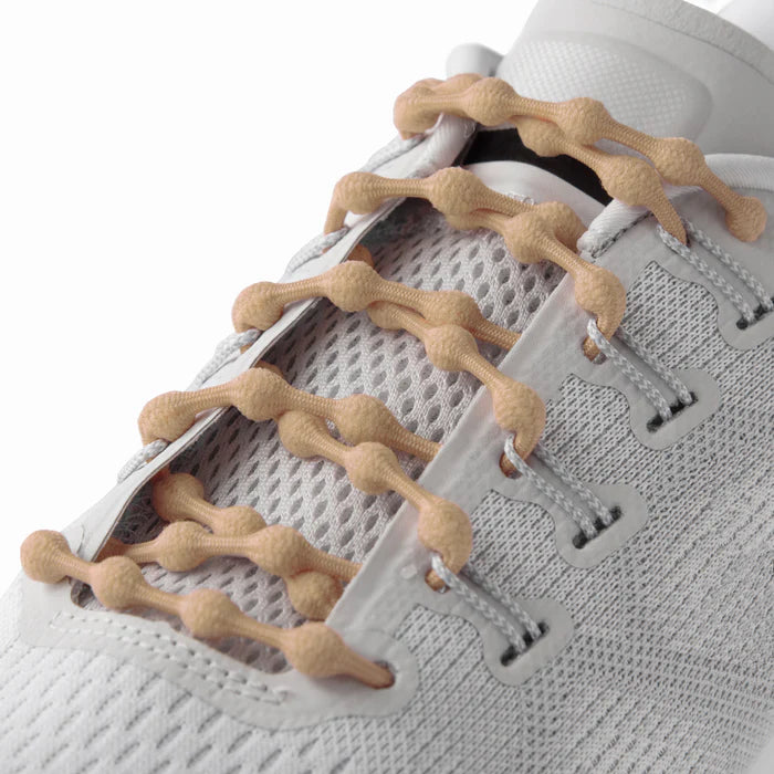 Caterpy Elastic Laces in Sand Dune
