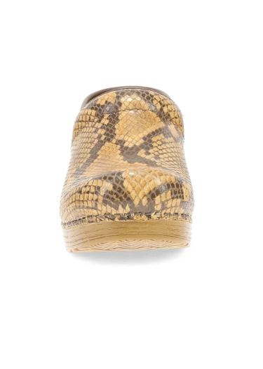 The Professional in Honey Snake Print