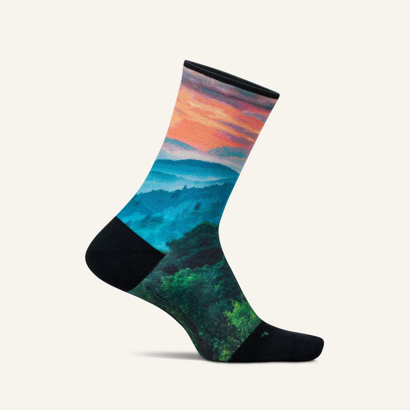 Elite Light Cushion Mini Crew Sock in Smoky