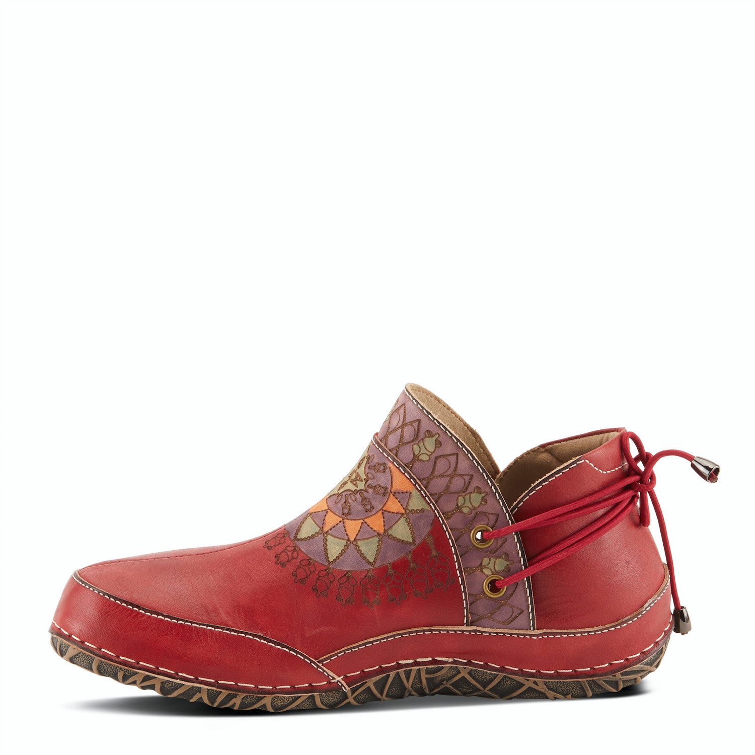 Windermere Bootlet Slip-on in Red-Multi