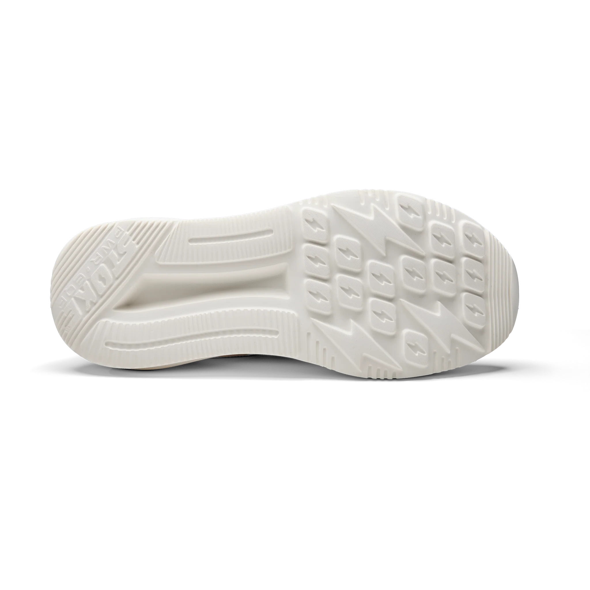 The FO-MO Thunderous Slip on Sneaker in White/Tangarine