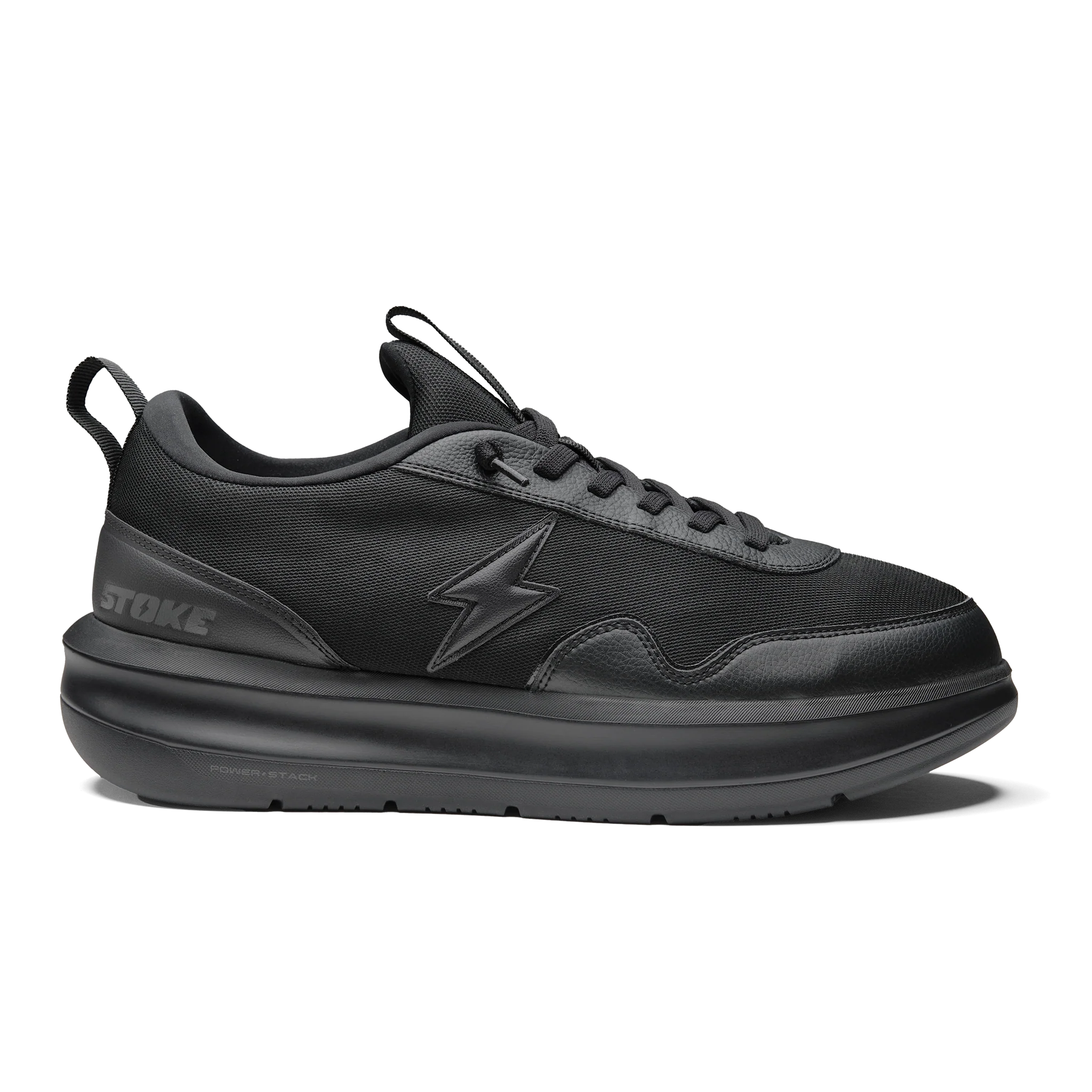 The Versa All-Day Slip on Sneaker in Black/Black