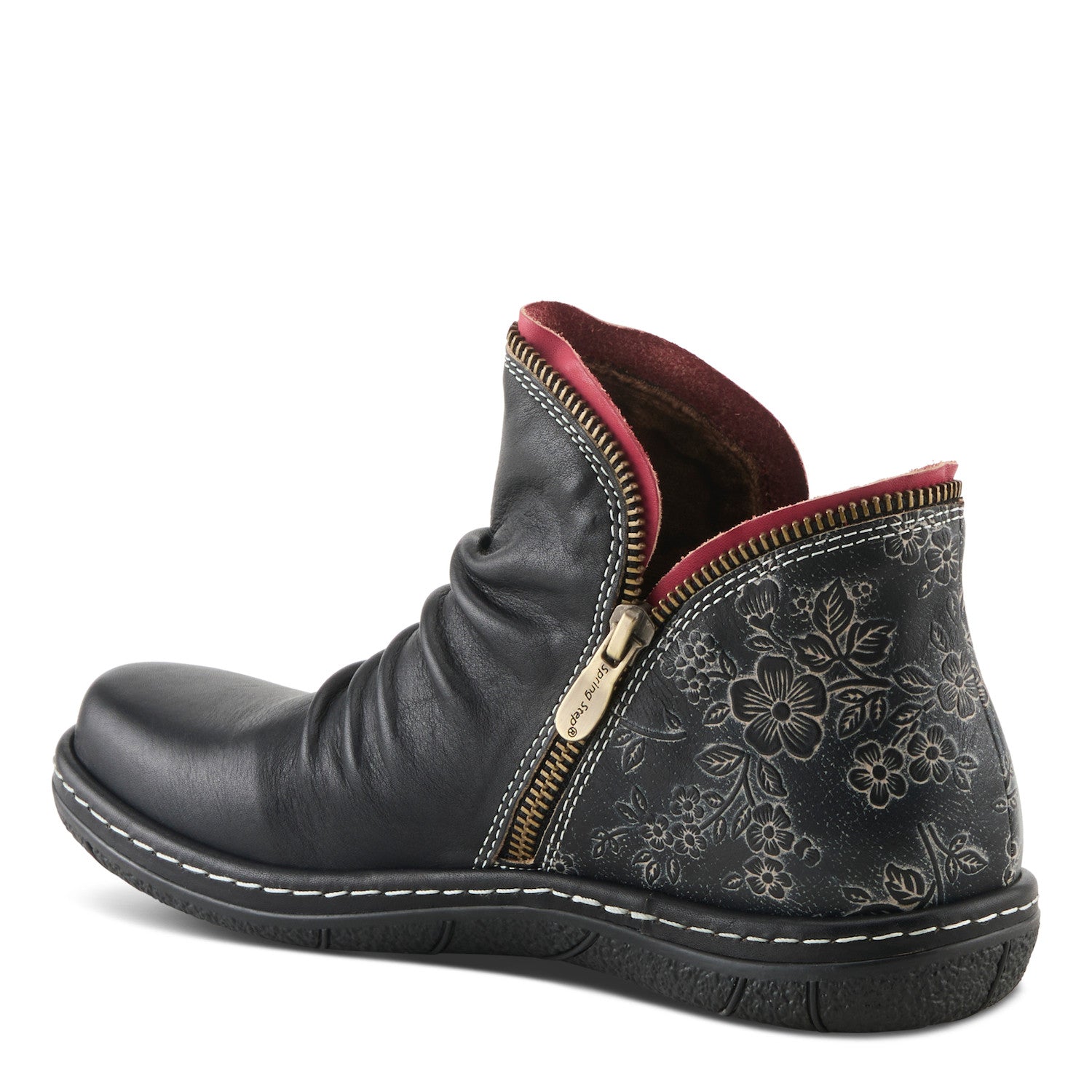 Chesapeak Low Zipper Boot in Black