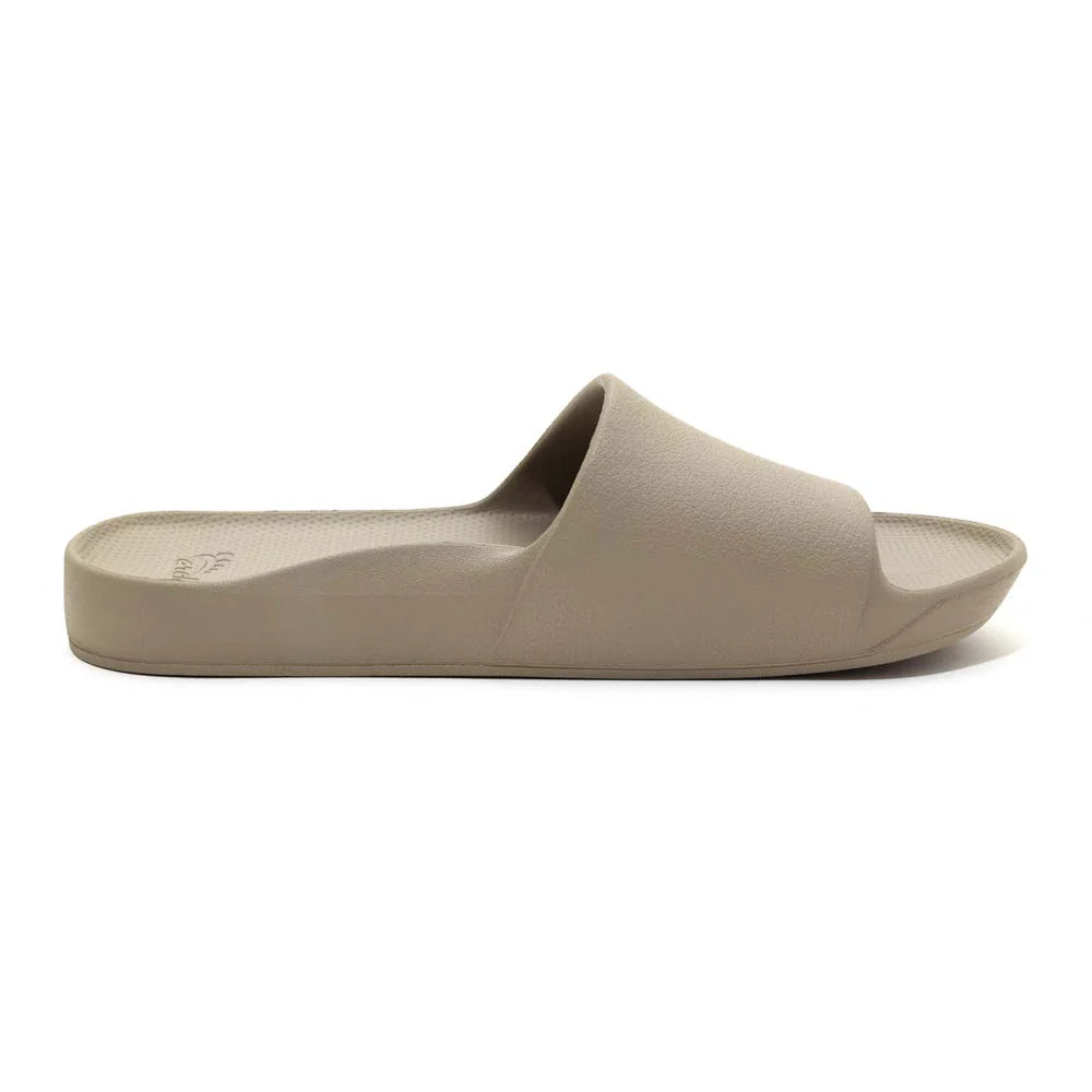 Archies Arch Support Slides in Taupe