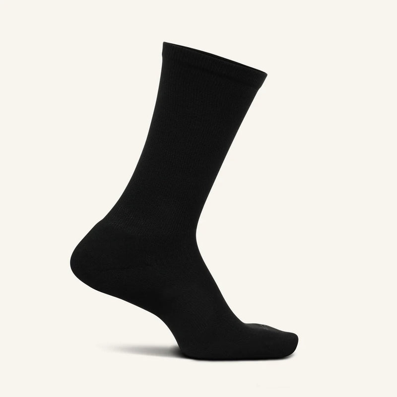 Therapeutic Max Cushion Crew Sock in Black