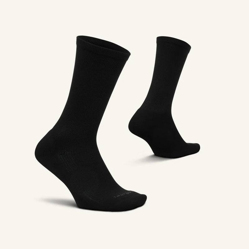 Therapeutic Max Cushion Crew Sock in Black