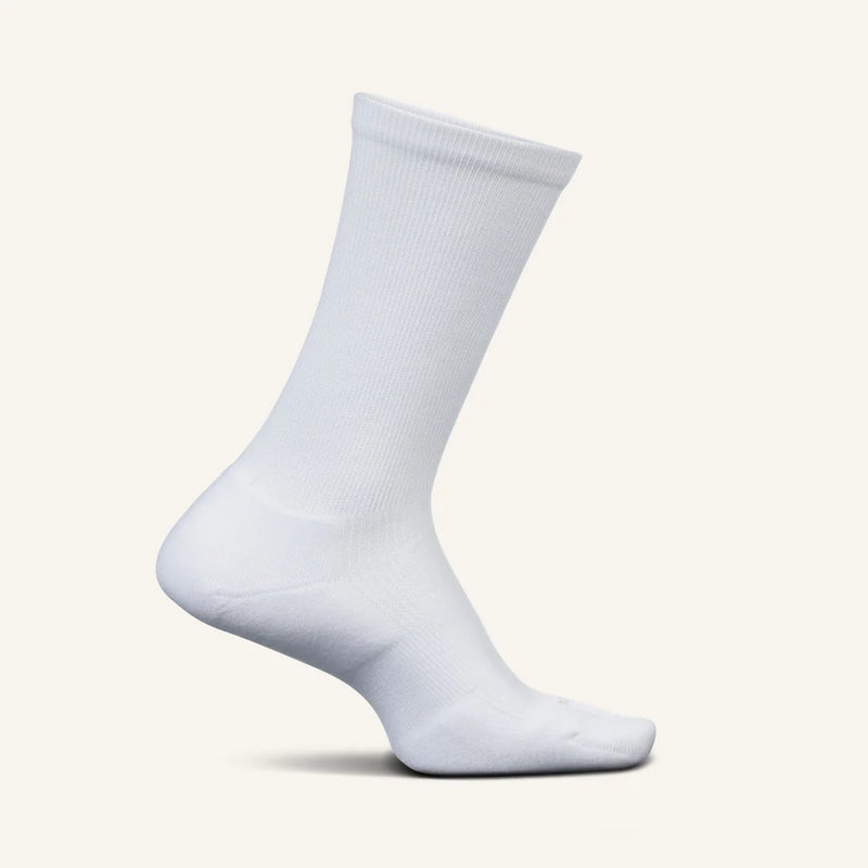 Therapeutic Max Cushion Crew Sock in White