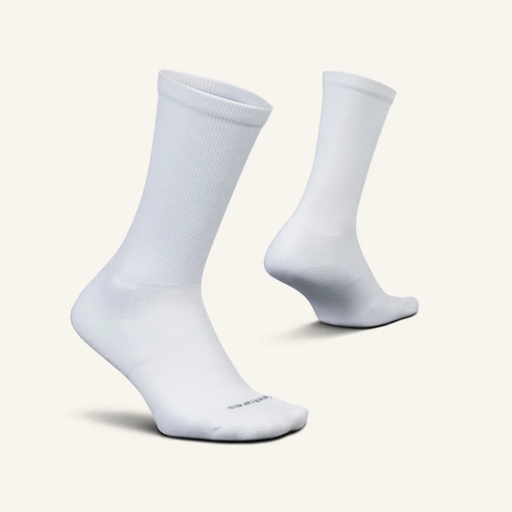 Therapeutic Cushion Crew Sock in White