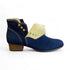 Tiko Ankle Boot in Denim