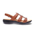 Toledo Gladiator Sandal in Cognac Leather