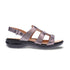 Toledo Gladiator Sandal in Gunmetal Leather