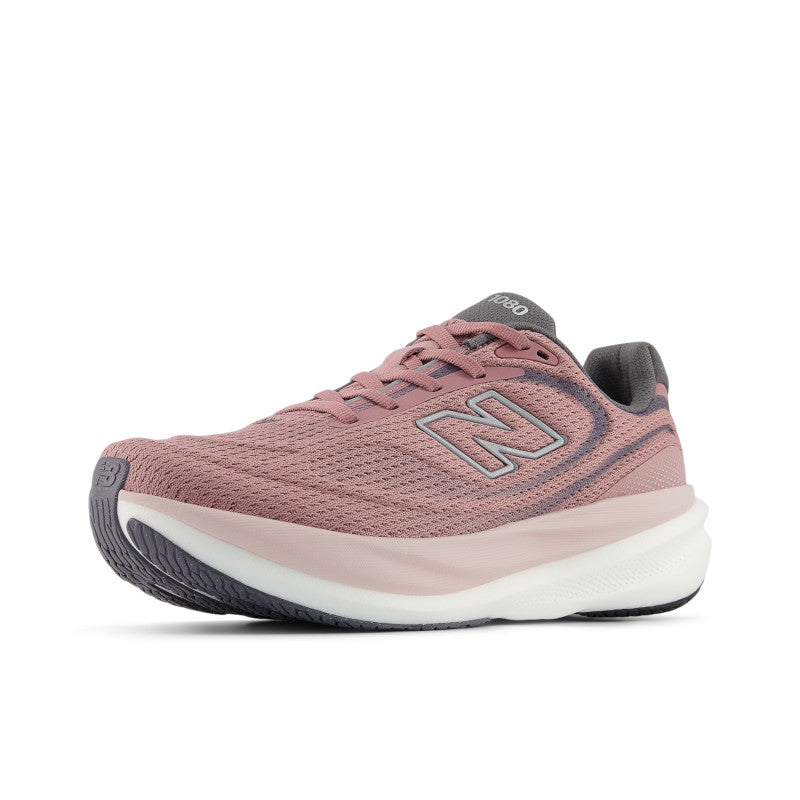 Women's 1080 Rosewood with Silver Metallic and Neptune Grey V15