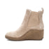 Dawn Wedge Chelsea Boot in Tan