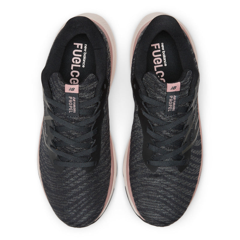 Women's FuelCell PROPEL Black with Quartz Pink and Pink Moon V4