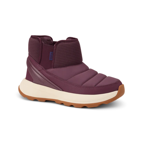 Women's Juno 2 Puffer Slip-on Boot in Mauve Wine