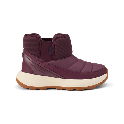 Women's Juno 2 Puffer Slip-on Boot in Mauve Wine