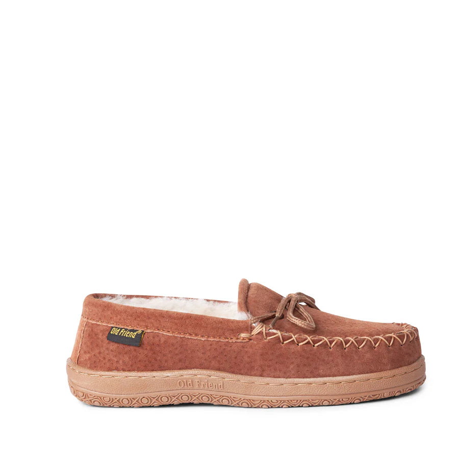 Women's Loafer Moccasin in Chestnut II