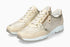 Ylona Zipper Sneaker in Light Sand Tortuga