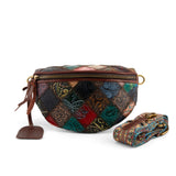 Stardom Handbag in Brown-Multi Leather