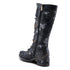 Kisha-Boss Stylish Leather Boot in Black Multi