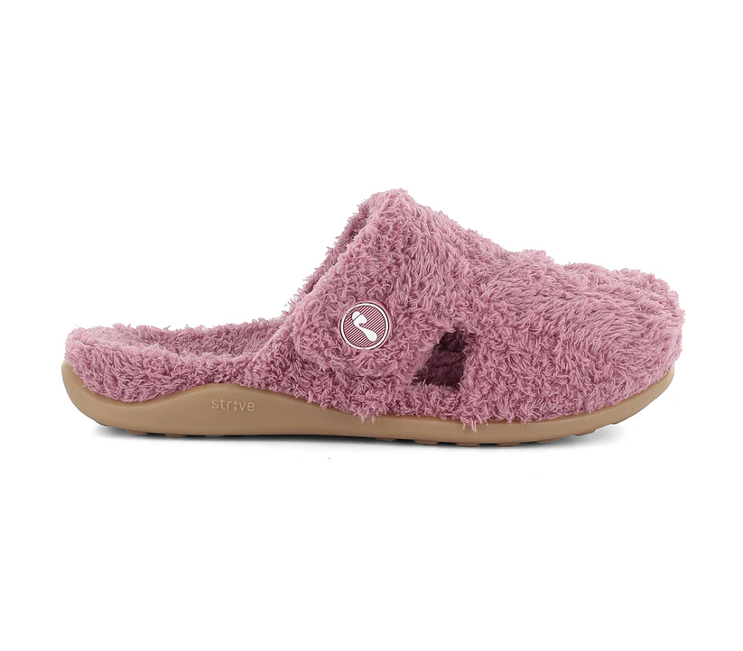 Zara Cozy Mule Slipper in Heather