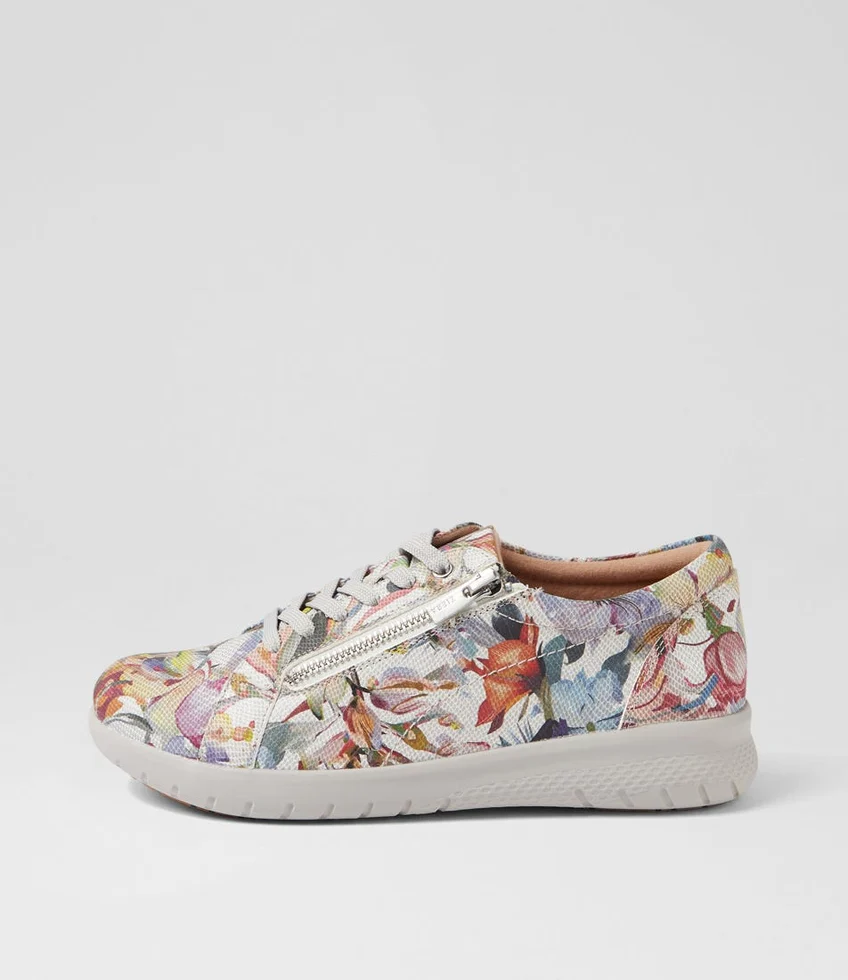 Solar Zipper Oxford in Blue And Silver Multi