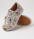 Solar Zipper Oxford in Blue And Silver Multi
