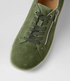 Solar Zipper Oxford in Khaki Suede